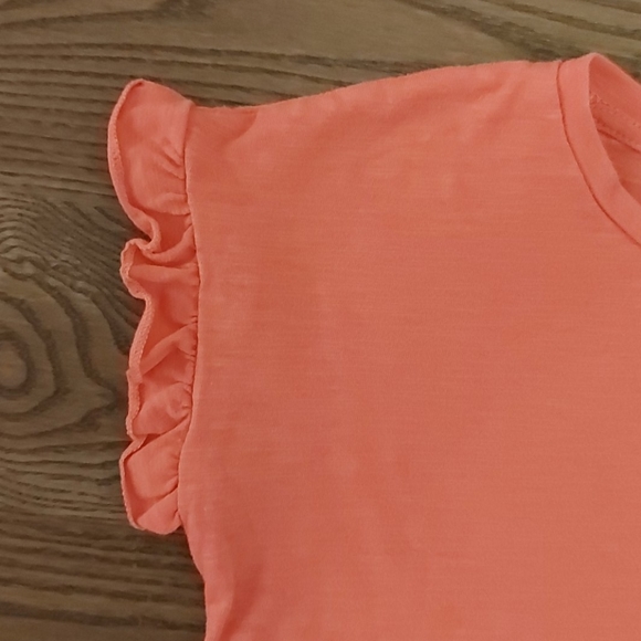 Girls ruffle sleeve t-shirt - Picture 3 of 3